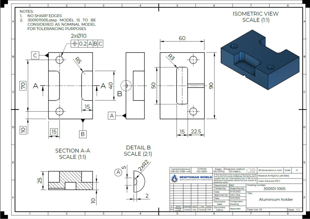 TECHNICAL PRODUCT DOCUMENTATION - Newtonian world